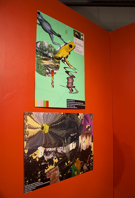 posters from biice's room. originals by biice