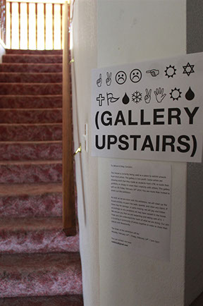gallery upstairs